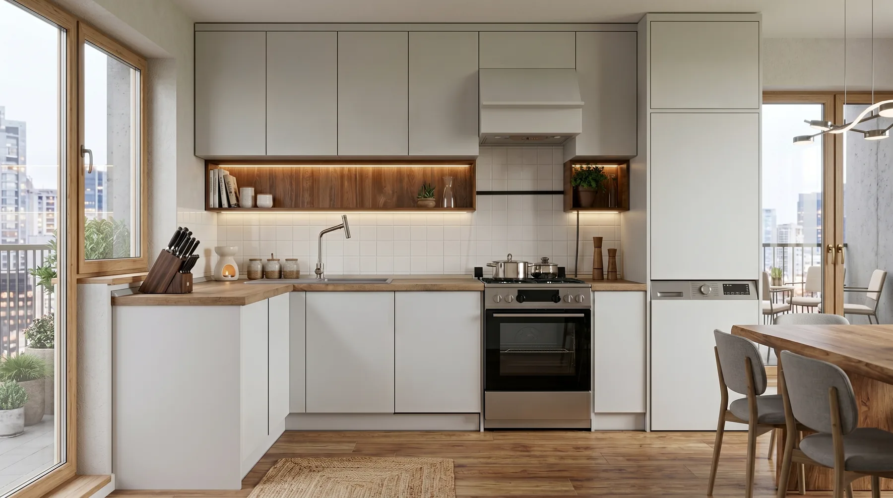 Cocina arquitectónica Makadi